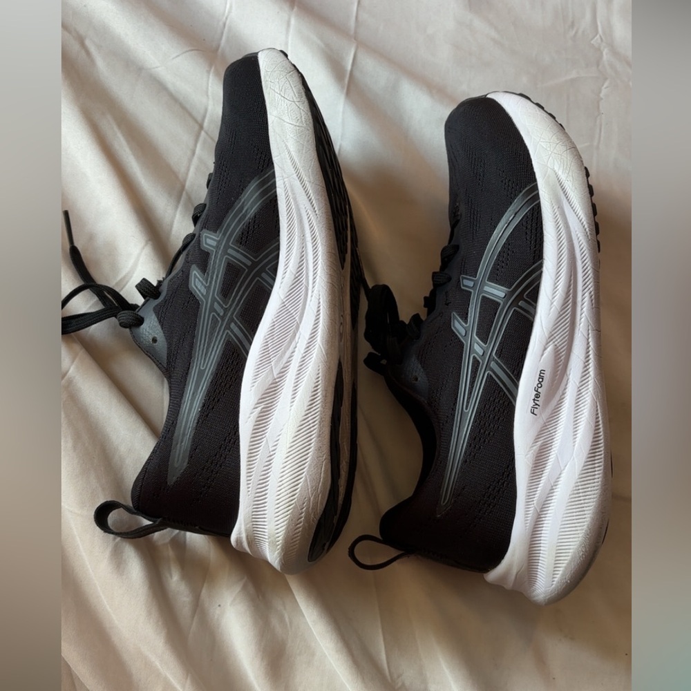 Asics Black Flytefoam Gel Ortholite